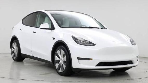 TESLA MODEL Y 2020 5YJYGDEE0LF046587 image